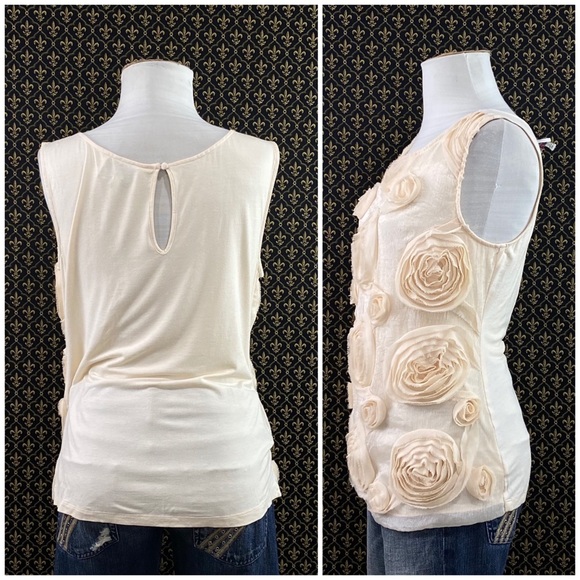 Anthro “Whirled Roses Tank” by Baraschi - Picture 6 of 11